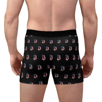 American Flag Bitcoin Boxer Briefs