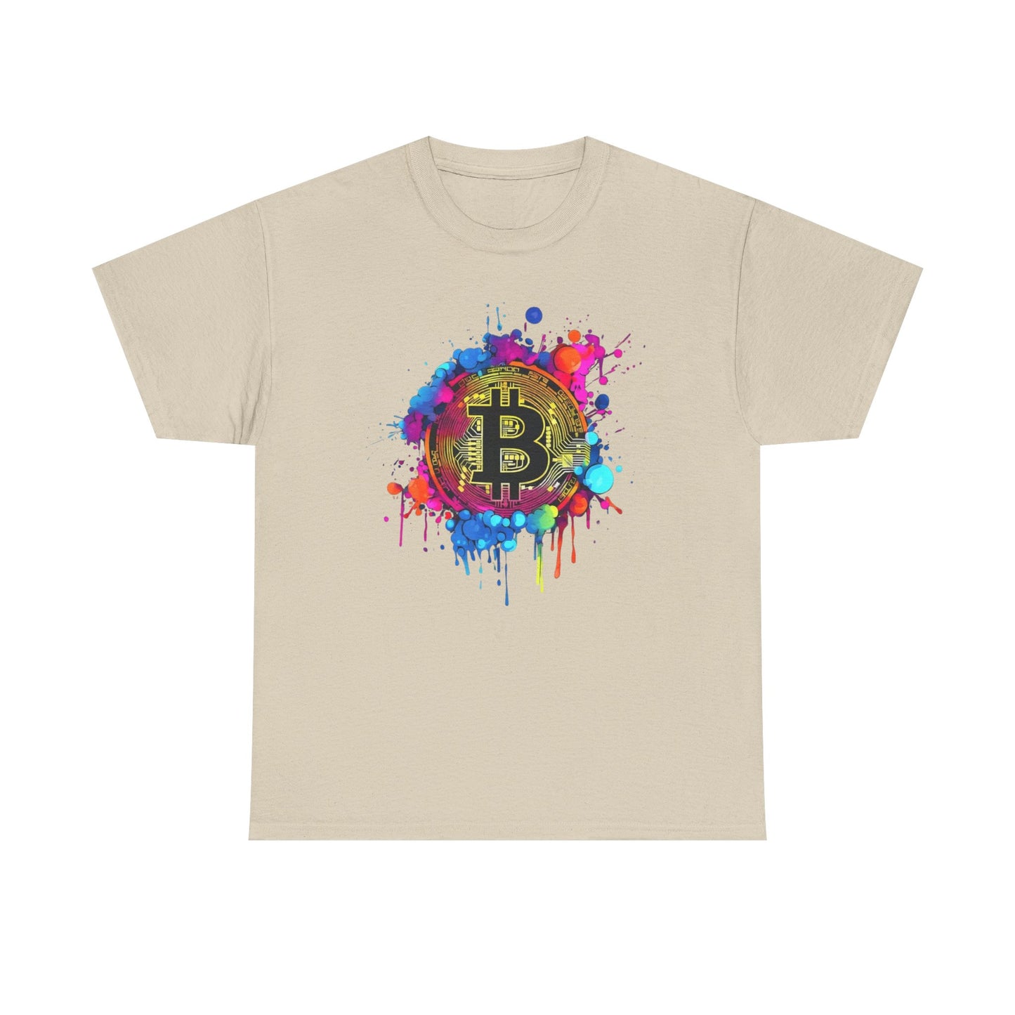 Bitcoin Paint Splash Tee