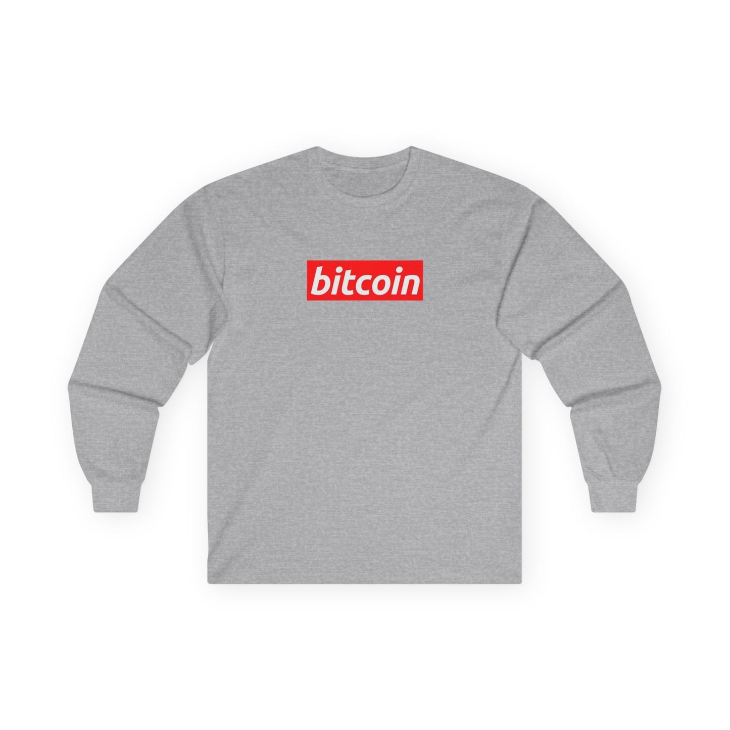Bitcoin Logo Long Sleeve Tee