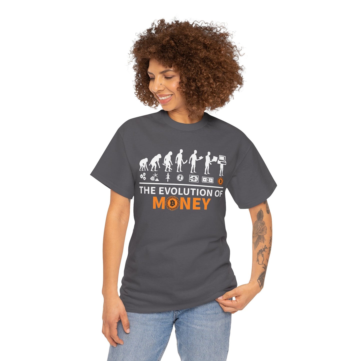 Evolution of Money Bitcoin Tee