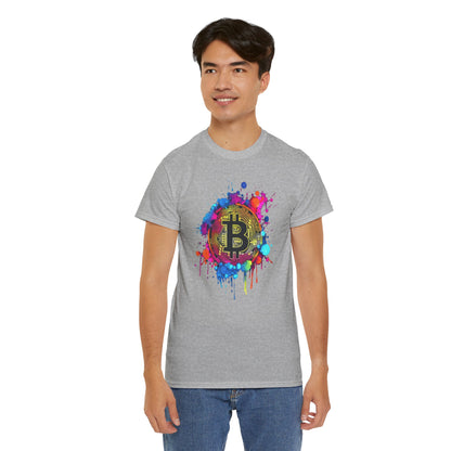Bitcoin Paint Splash Tee