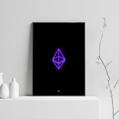Minimalist Cryptocurrency Canvas