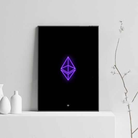 Minimalist Cryptocurrency Canvas