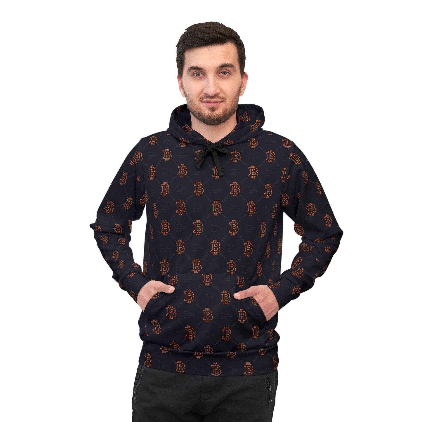 Bitcoin Athletic Hoodie (AOP)