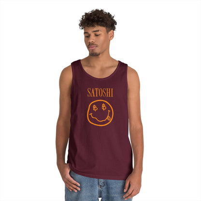 Satoshi Bitcoin Smile Tank Top