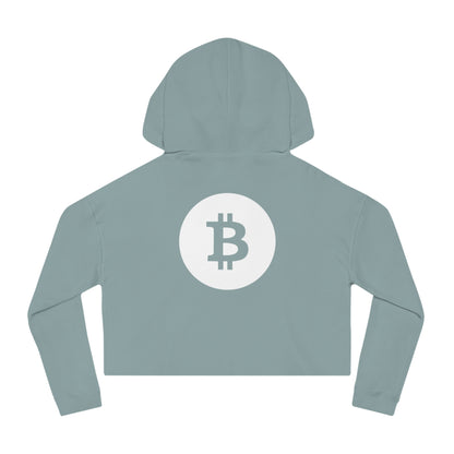 "HODL" Bitcoin Cropped Hoodie