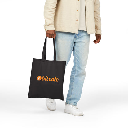 Bitcoin Cotton Canvas Tote Bag