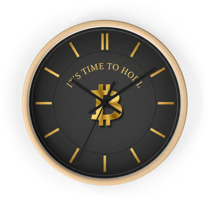 Bitcoin 'It's Time to HODL' Wall Clock