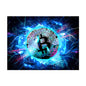 Modern Abstract/ Neon/ Nordic Style BTC Canvas