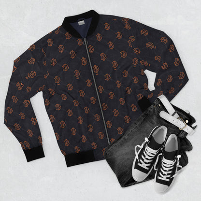 Men's Bitcoin Bomber Jacket (AOP)