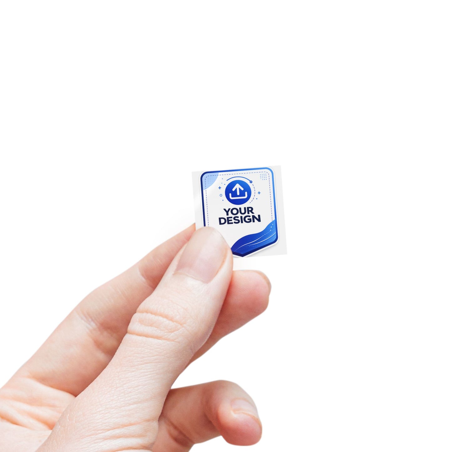 Custom Square Sticker Roll — Personalized Label Stickers for Packaging, Branding & Shipping