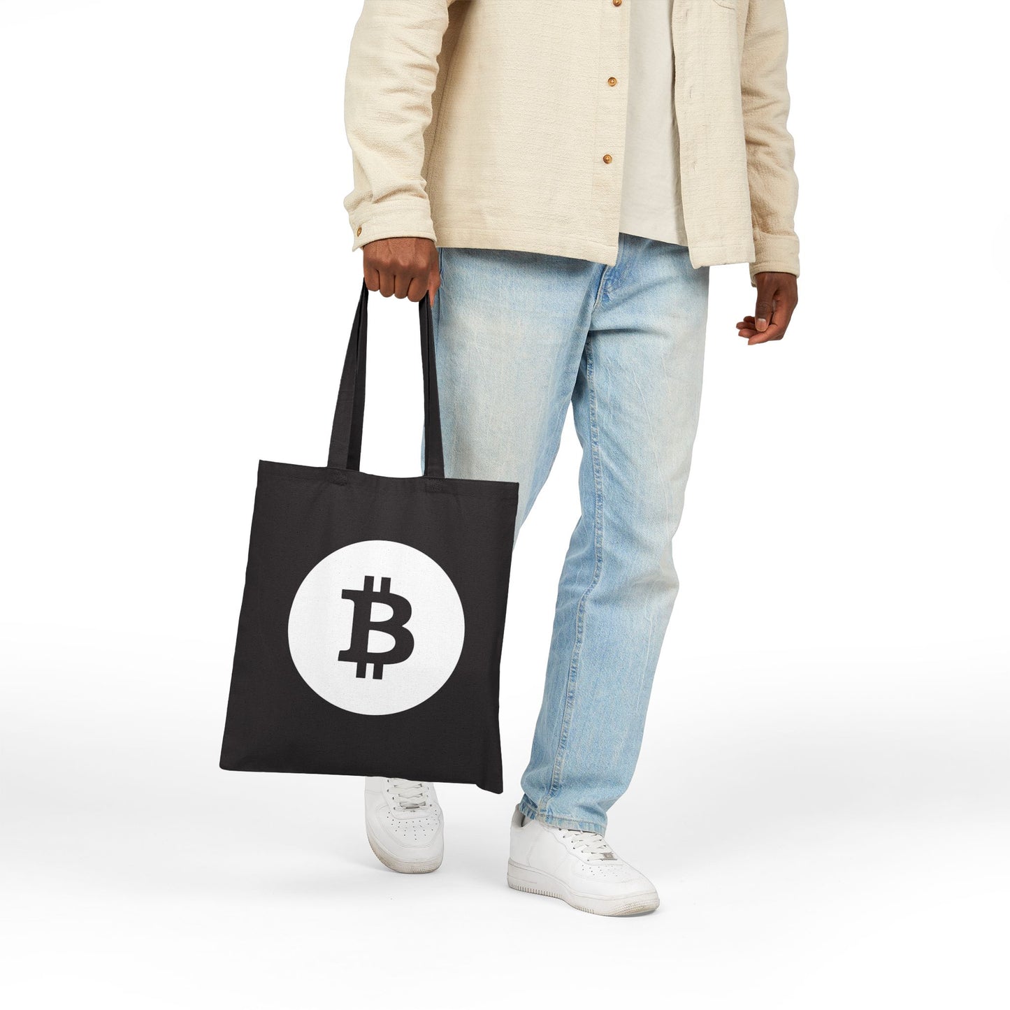Bitcoin HODL Canvas Tote Bag – Cotton Bag