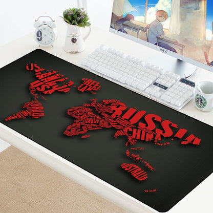 XL World Map Mouse/Desk Pad