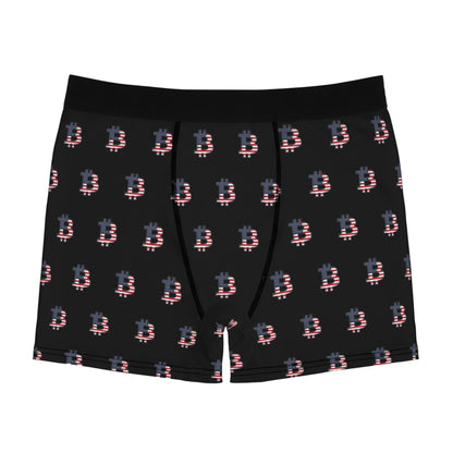 American Flag Bitcoin Boxer Briefs
