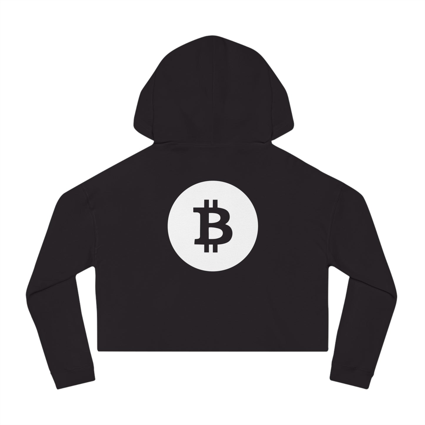 "HODL" Bitcoin Cropped Hoodie