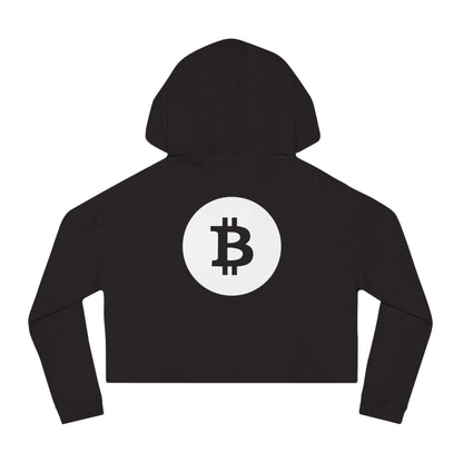 "HODL" Bitcoin Cropped Hoodie