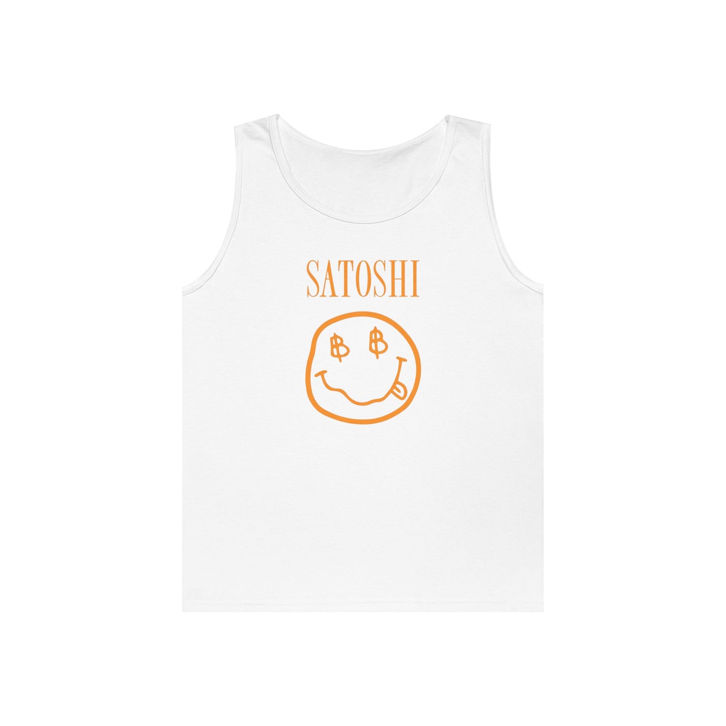 Satoshi Bitcoin Smile Tank Top