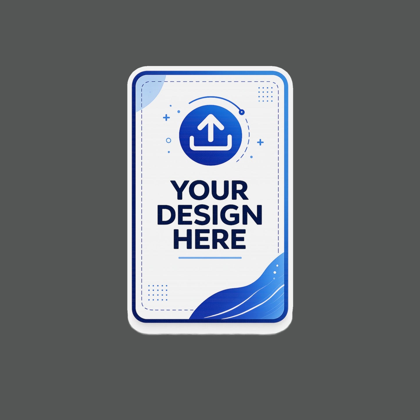 Custom Die-Cut Fridge Magnet Cutout Shape)
