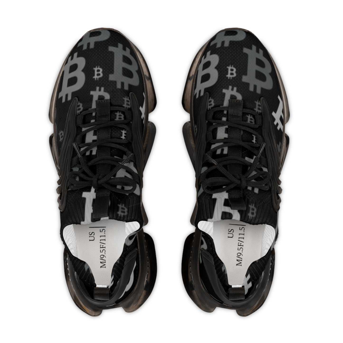 Men's Mesh Bitcoin Sneakers