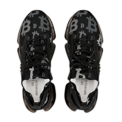 Men's Mesh Bitcoin Sneakers