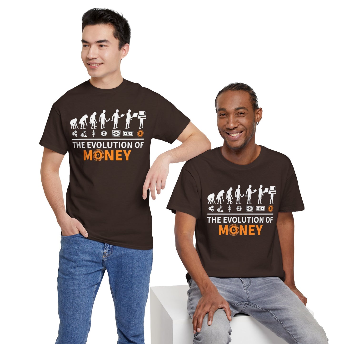 Evolution of Money Bitcoin Tee