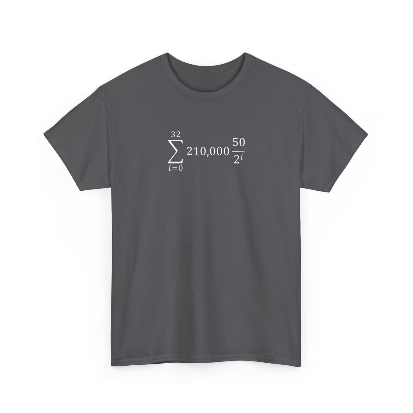 Bitcoin Equation Tee