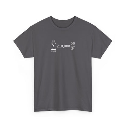 Bitcoin Equation Tee