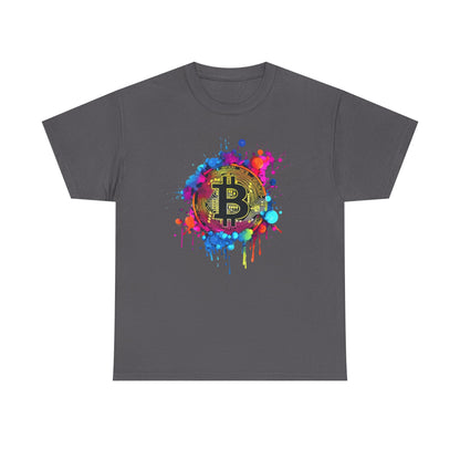 Bitcoin Paint Splash Tee