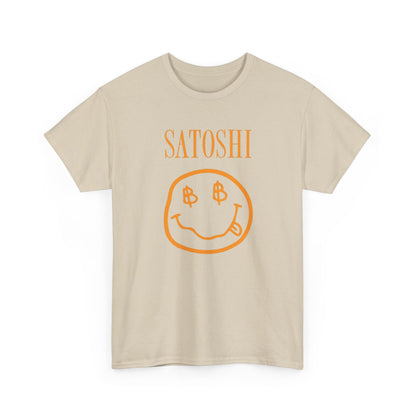 Satoshi Smiley Face Tee