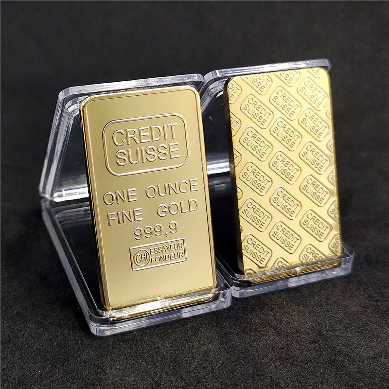 Commemorative Gold Bar (Swiss Block)