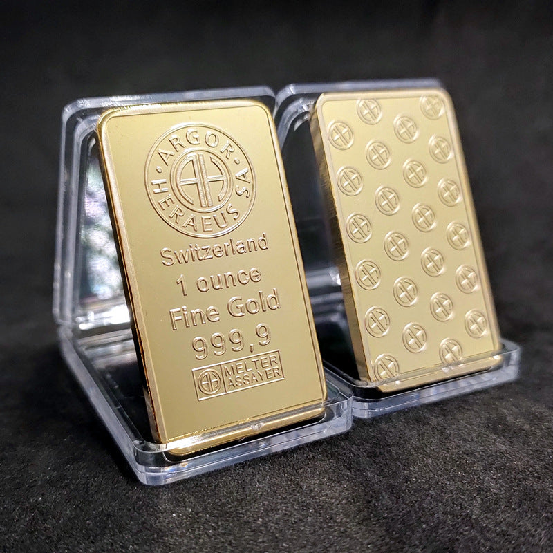 Commemorative Gold Bar (Swiss Block)