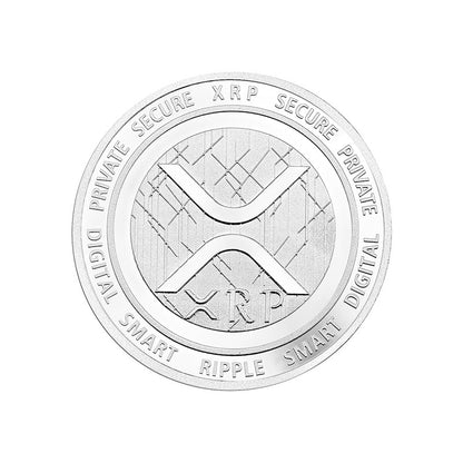 Ripple (XRP) Collectible Novelty Coin (Gold/Silver plated)