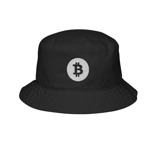 Bitcoin Embroidered Bucket Hat