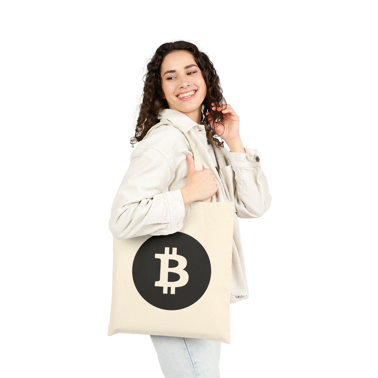 Bitcoin HODL Canvas Tote Bag – Cotton Bag