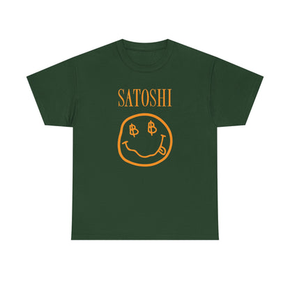 Satoshi Smiley Face Tee