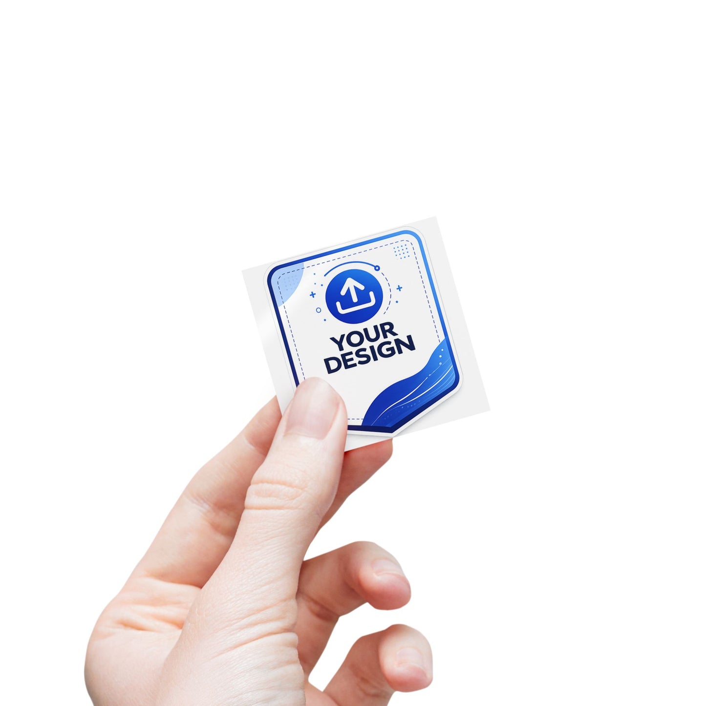 Custom Square Sticker Roll — Personalized Label Stickers for Packaging, Branding & Shipping