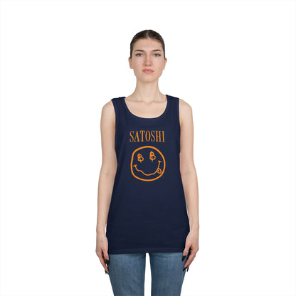 Satoshi Bitcoin Smile Tank Top