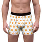 Bitcoin Pattern Boxer Briefs – Crypto Logo Men's Boxer Shorts