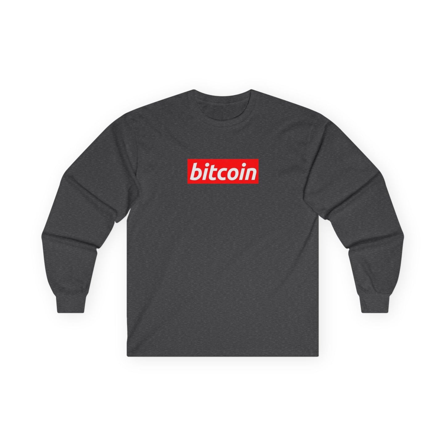 Bitcoin Logo Long Sleeve Tee