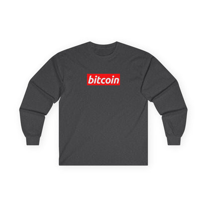 Bitcoin Logo Long Sleeve Tee