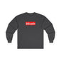 Bitcoin Logo Long Sleeve Tee