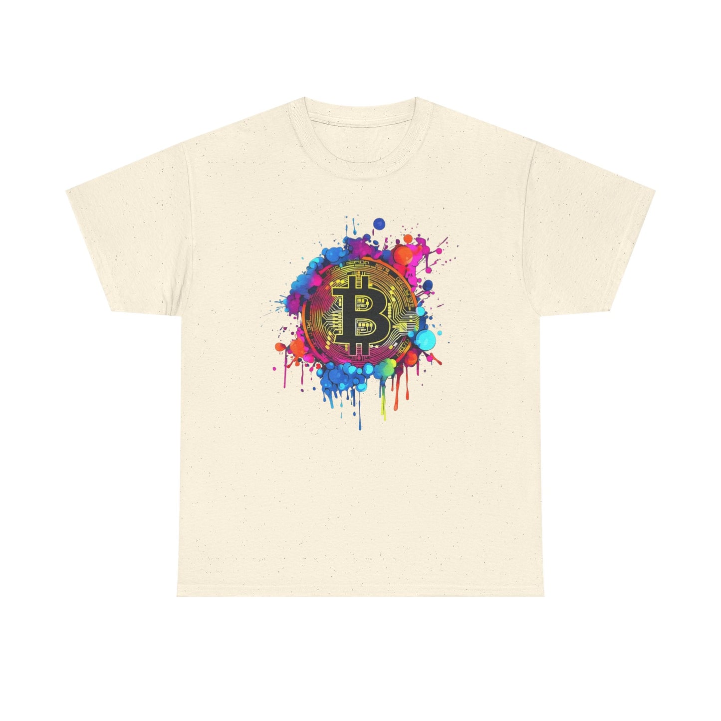 Bitcoin Paint Splash Tee