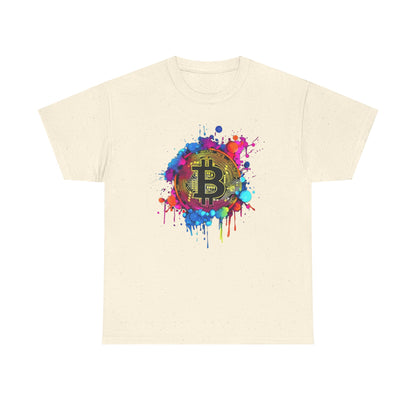 Bitcoin Paint Splash Tee