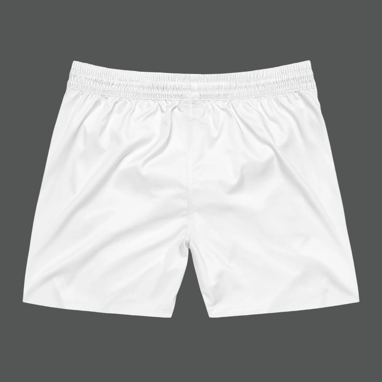 White shorts on a white background