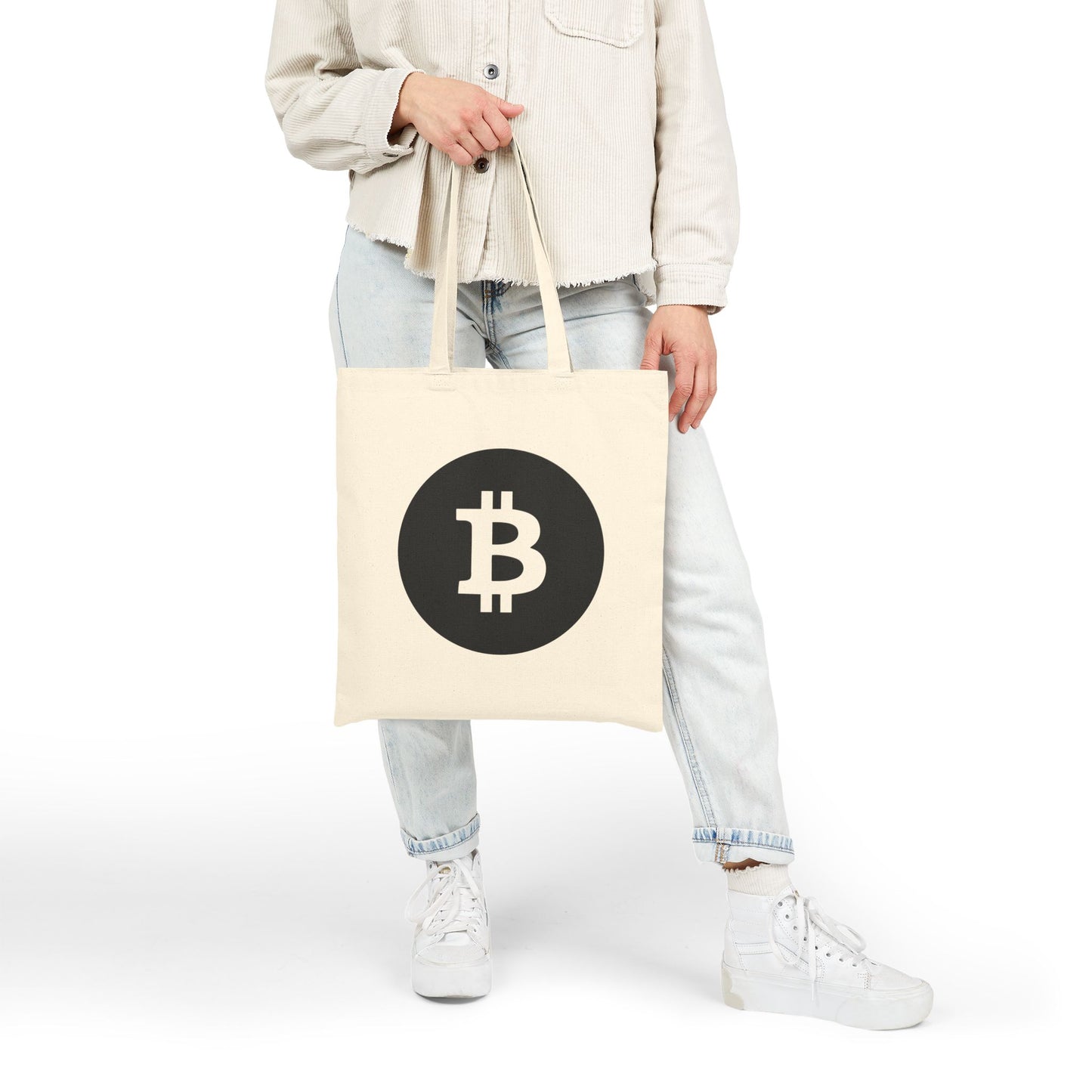 Bitcoin HODL Canvas Tote Bag – Cotton Bag