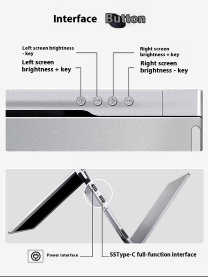 Portable Display Dual screen (Laptop Extender/Expansion)