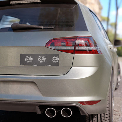 Custom Car Magnet — Personalized Vehicle Sign, Durable Magnetic Decal