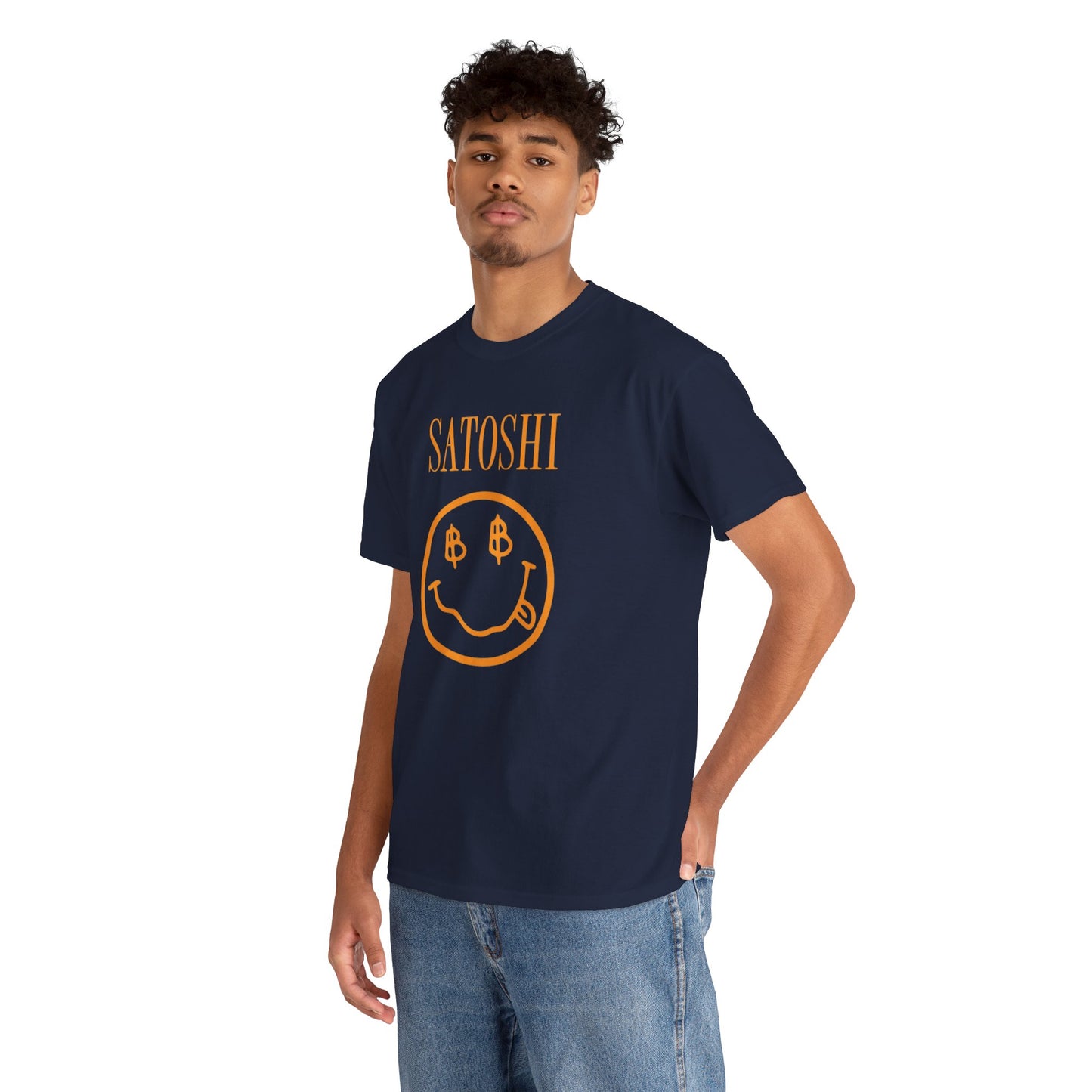 Satoshi Smiley Face Tee