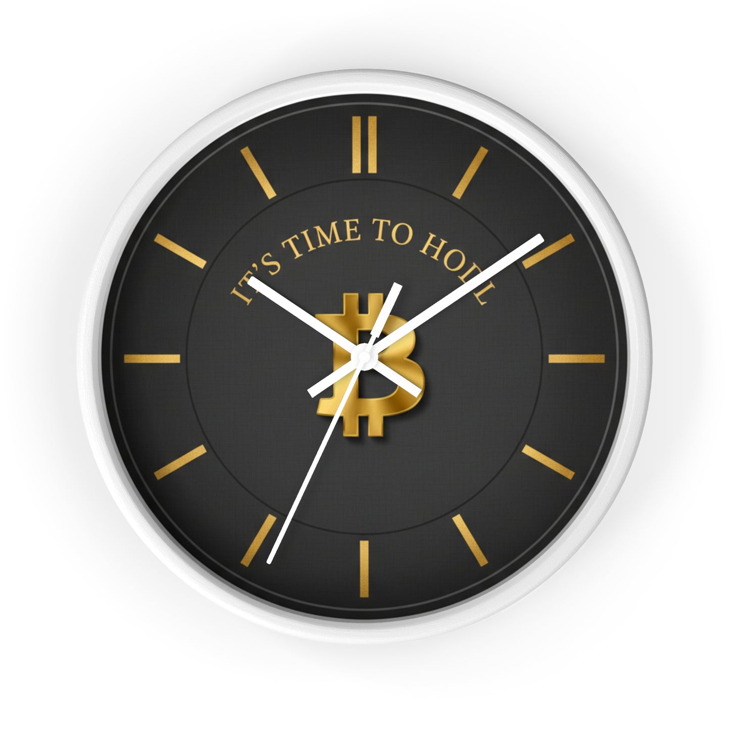 Bitcoin 'It's Time to HODL' Wall Clock