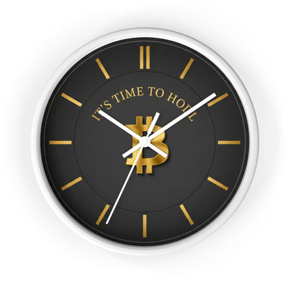 Bitcoin 'It's Time to HODL' Wall Clock